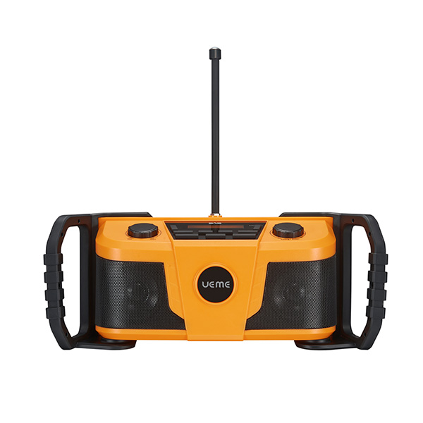 UEME DAB DAB+ Radio DB-322 with FM AUX Bluetooth (Yellow) 