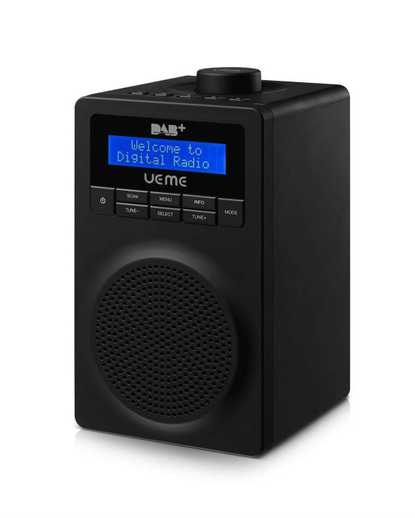 Ueme Digital Radio DAB +/FM DIGITAL RADIO DB 365 (Black)